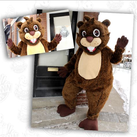 Beaver mascot attire